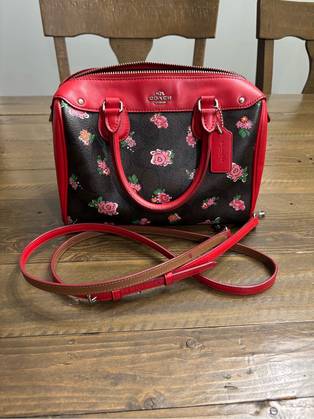 Coach Mini Bennet Satchel with Crossbody Strap